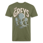 The Greys - heather military green